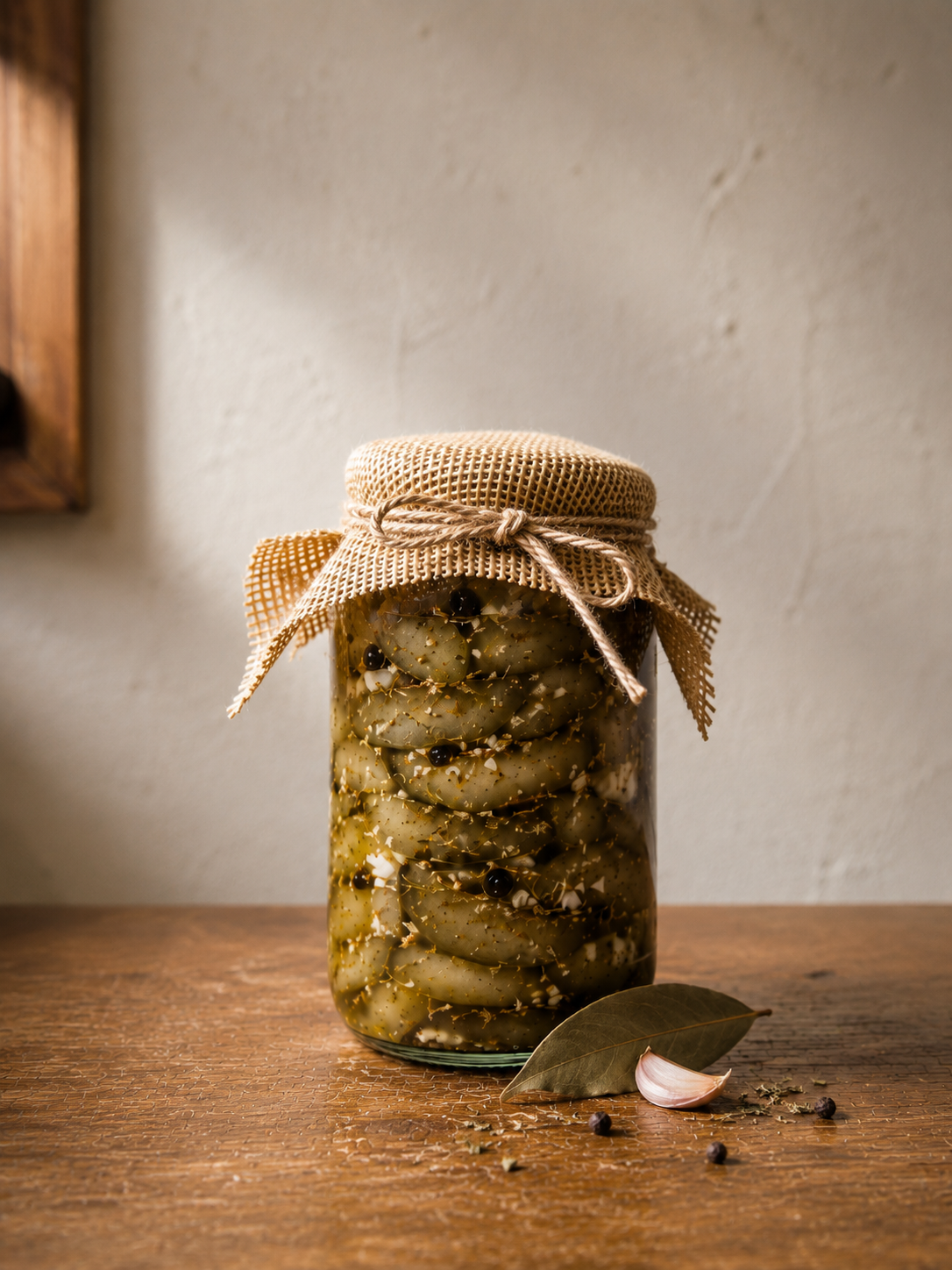 Frasco FR de berenjenas elaboradas con aceite, ajo y especias